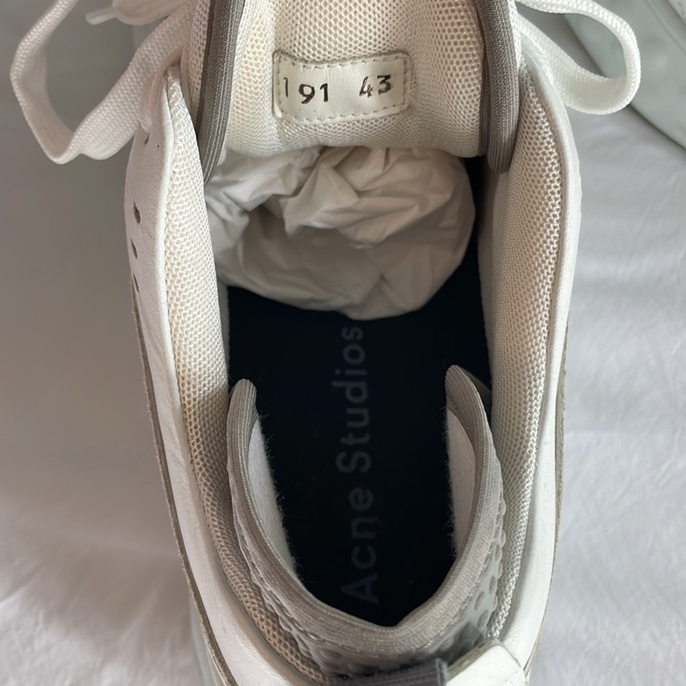 Acne Studios Rockaway Leather Sneaker 43 - Picture 3 of 6